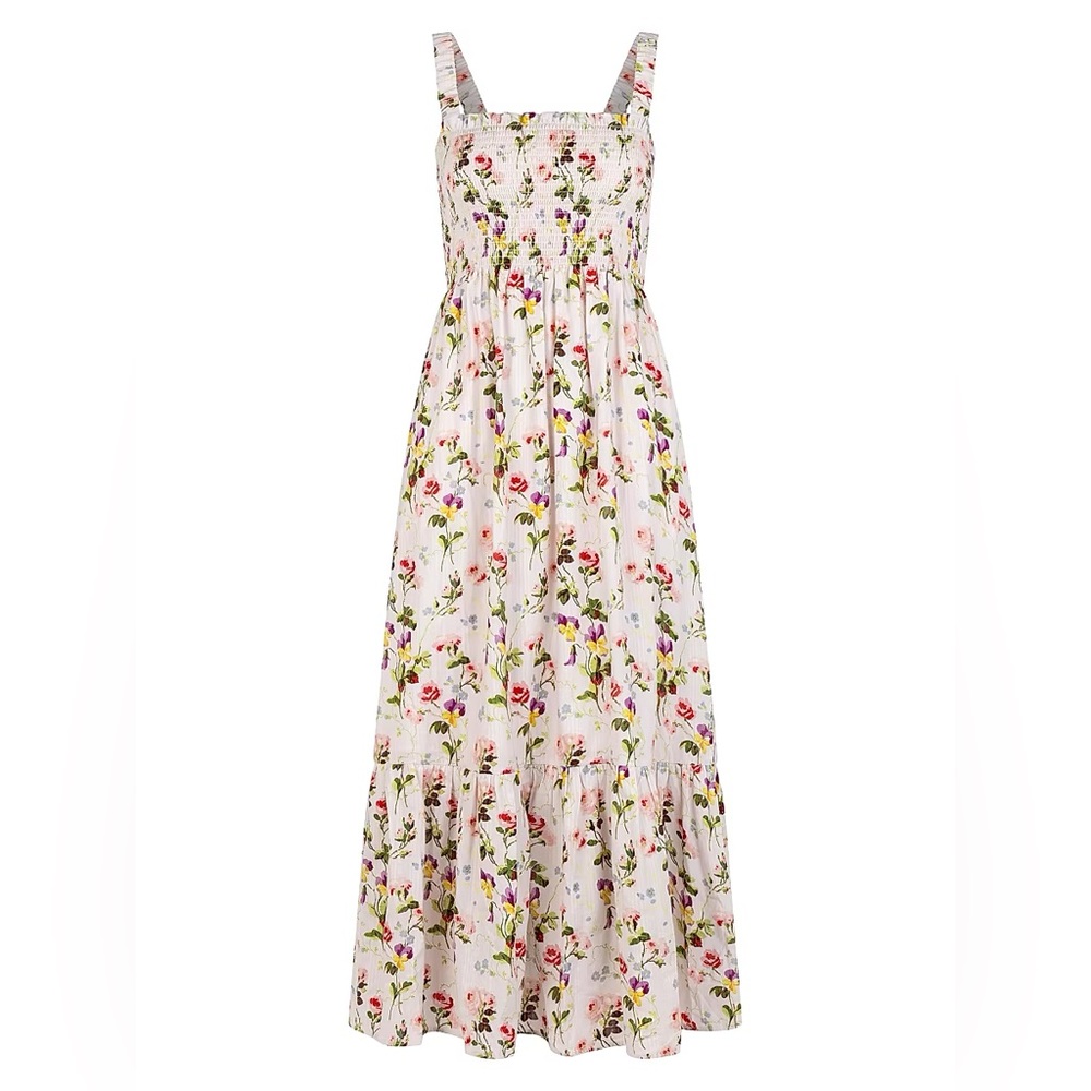 Pink bluebonnet Hill House Anjuli
 Maxi Dress